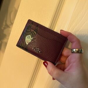 Coach x Disney Villains Leather Card Holder